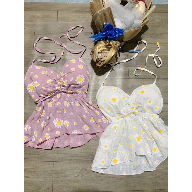 Áo yếm cột dây hoa ( có mút ngực) | BigBuy360 - bigbuy360.vn