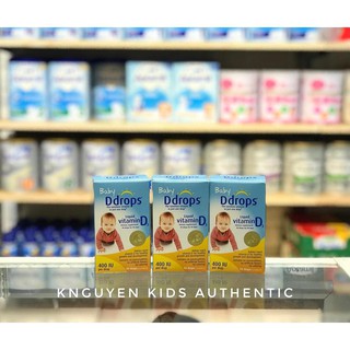 Baby D drops Vitamin D3 cho trẻ sơ sinh USA 90 giọt (2.5ml)