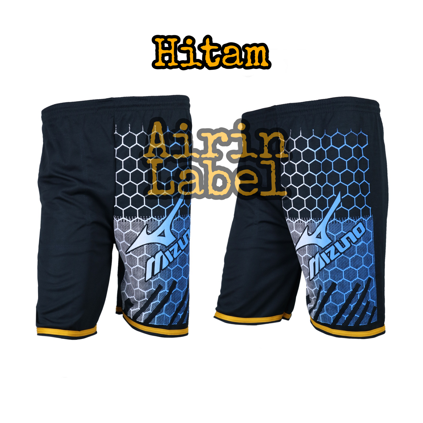 MIZUNO Quần Short Dây Rút In Họa Tiết Thời Trang Cho Nam