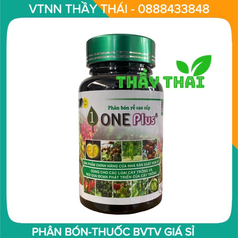 Phân bón One Plus Nghĩa Thành, 100ml- Ra rễ cực -Tăng ra hoa đậu trái-hạn chế rụng quả non