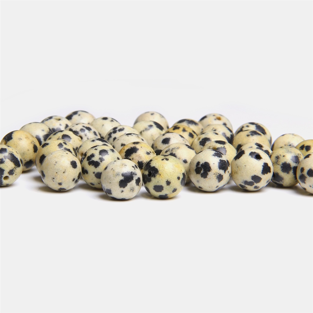 Chuỗi Hạt Đá Tự Nhiên Màu Đen Hình Quả Trứng Làm Trang Sức diy