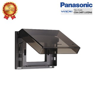 Mặt panasonic wide có nắp che mưa weg8981/weg8981k-vn
