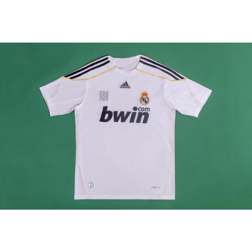 Áo Thun Bóng Đá Real Madrid 09/10 Retro Chất Lượng Cao Cho Nam