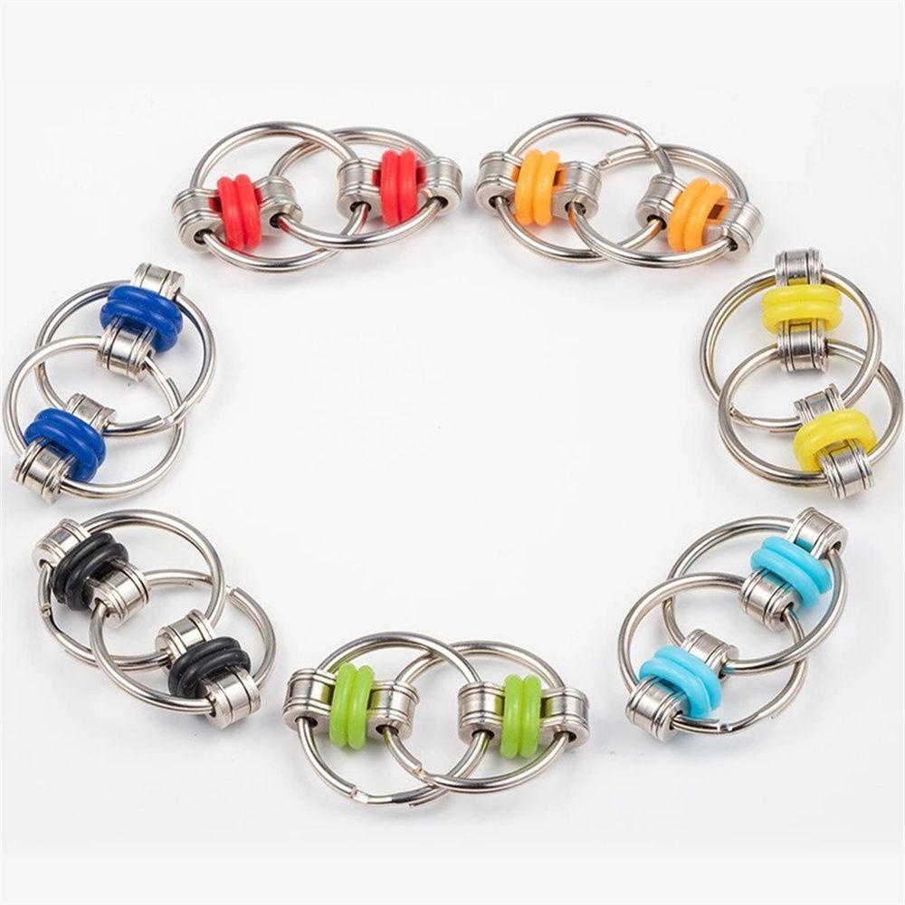 YIYU Con Quay Đồ Chơi Fidget Spinner HìNh Dây XíCh GiúP GiảM Stress
