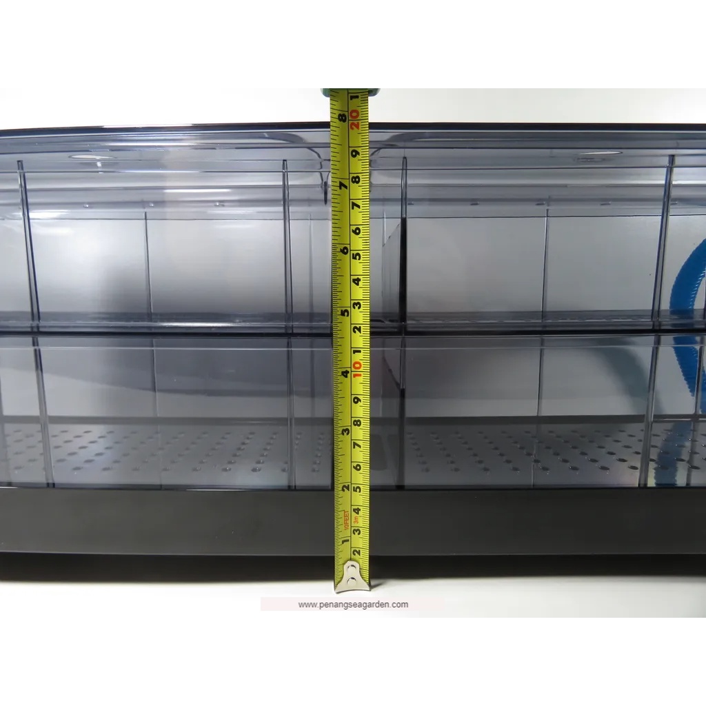 Sobo F-60 Bộ Lọc Dàn Mưa 2 Tầng 4 Khay Lọc Bằng Mica Cho Hồ Cá 55-80cm