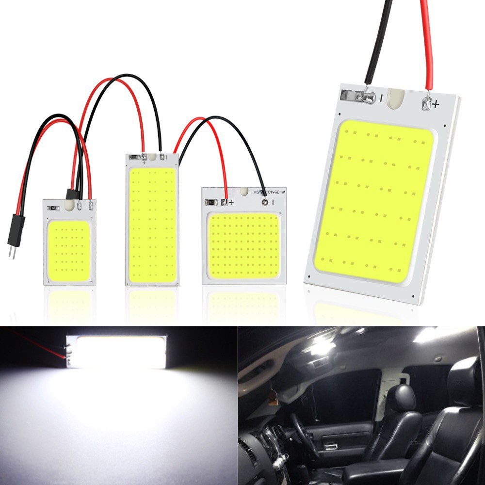 Đèn Led COB 18 24 36 48SMD C5W BA9S T4W T10 Chuyên Dụng Cho Xe Hơi