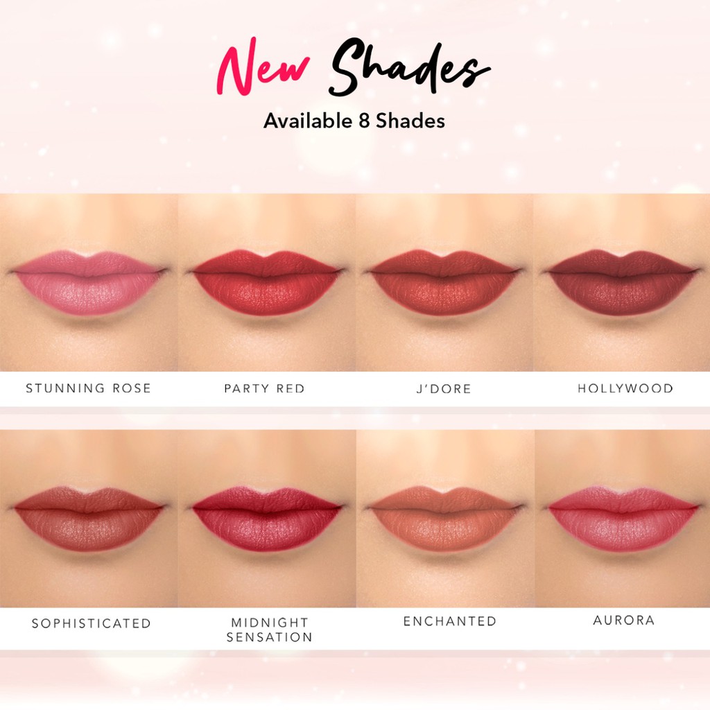 (hàng Mới Về) Son Kem Lì Trang Điểm Môi Mịn Màng Trọng Lượng Nhẹ | BigBuy360 - bigbuy360.vn