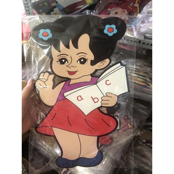 Tranh mút bitis 3 mm dùng trang trí mầm non
