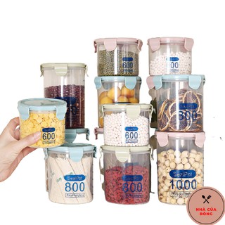 Bộ 9 hộp đựng thực phẩm-hộp nhựa đựng thức ăn bảo quản thức ăn tiện ích cho gia đình