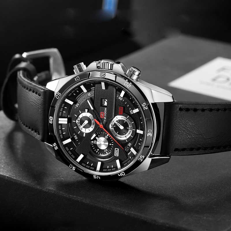 VAVAVOOM Quartz Watch Waterproof Leather Strap And Vom | BigBuy360 - bigbuy360.vn