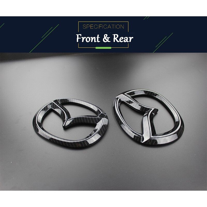 Ốp Trang Trí Cản Trước Bằng Sợi Carbon Cho Xe Hơi Zerui Mazda CX-5 CX5 2017-2022