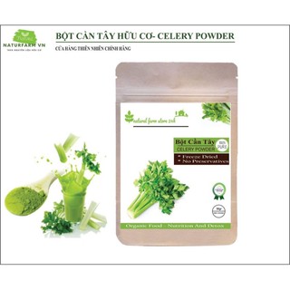 Bột cần tây nguyên chất 50GR - Celery Powder Bột rau củ dinh dưỡng và detox
