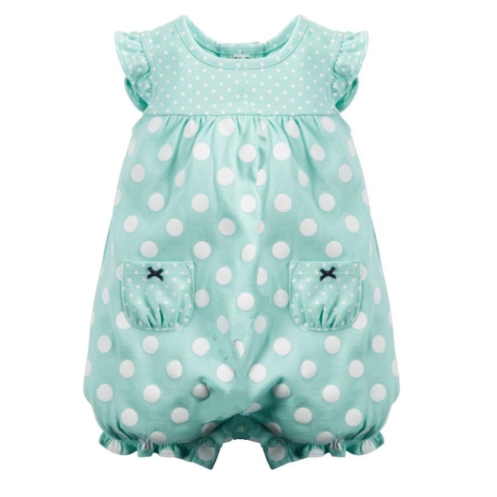 Body đùi bé gái thun cotton 100% hoa văn, họa tiết đáng yêu Carter dư xịn size 3-24M (4-13.5kgs), romper  bé gái(Phần 1)