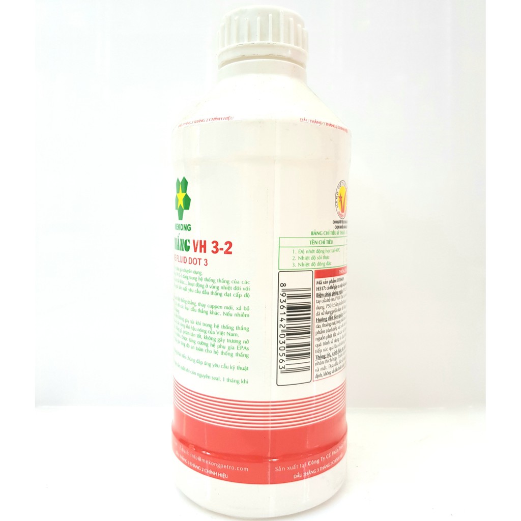 Dầu thắng VH 3-2 830ML dành cho xe