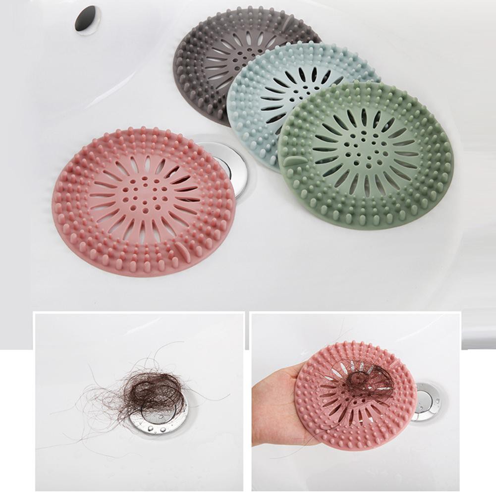 Silicone chìm Lọc lọc nước Ngăn chặn sàn Xả tóc Bồn tắm cắm | BigBuy360 - bigbuy360.vn