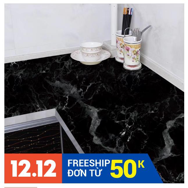 3m x 60cm Decal dán bếp tráng nhôm cách nhiệt - vân đá 05