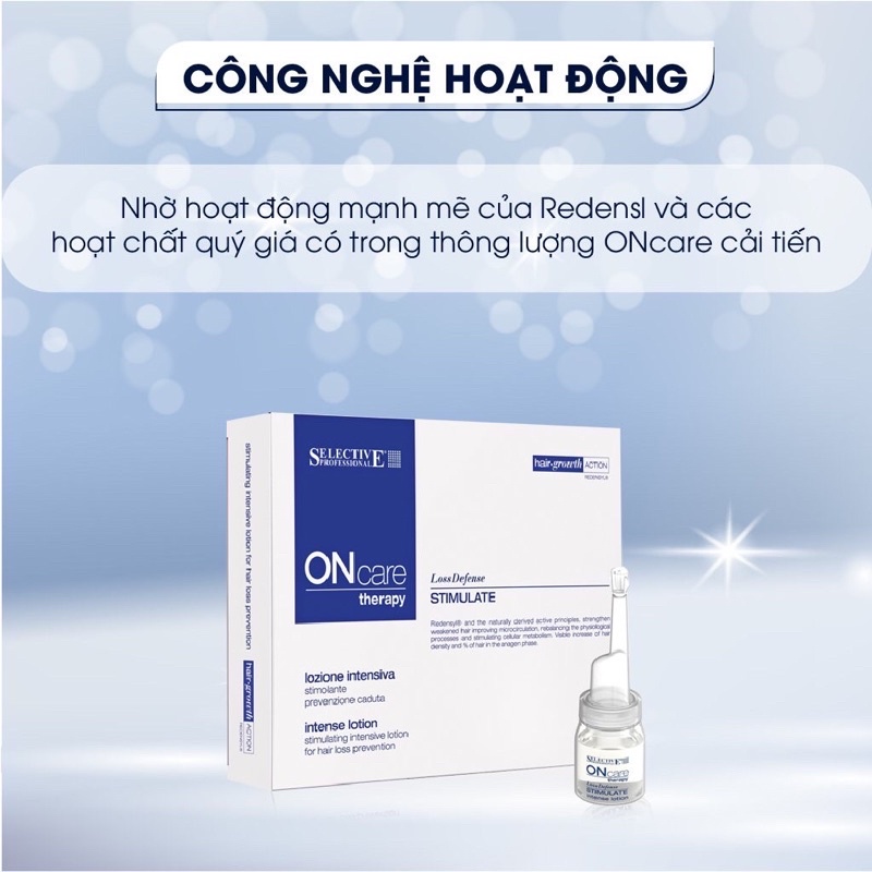 Tinh Chất Phục Hồi Tóc Chuyên Sâu Selective Oncare, Giảm Gãy Rụng Stimulate Intense Lotion  - 76517