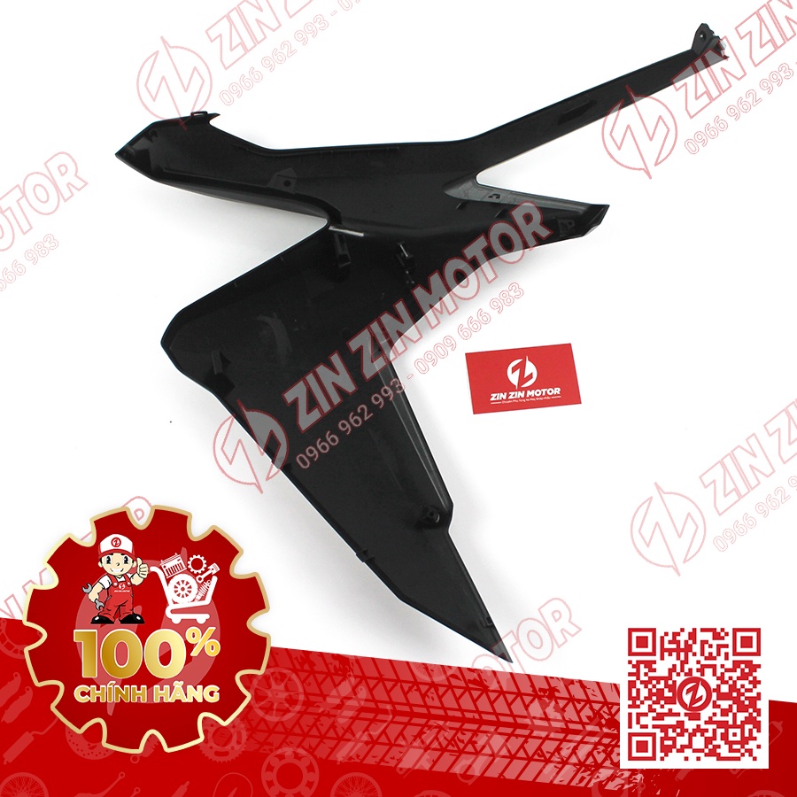 Cánh Yếm, Cánh Gà Trái Click 150i 2019, Click 125i 2019, Vario 150 K59J, Vario 125 K60R Đen Nhám 64601-K59-A70ZC