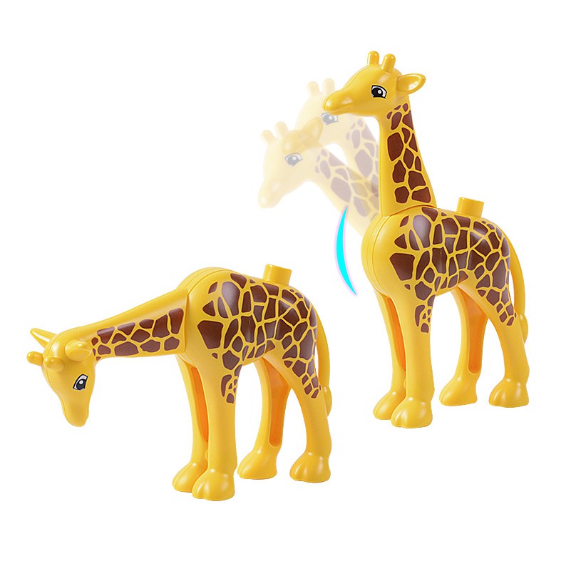 Mô hình các con vật tương thích lego duplo