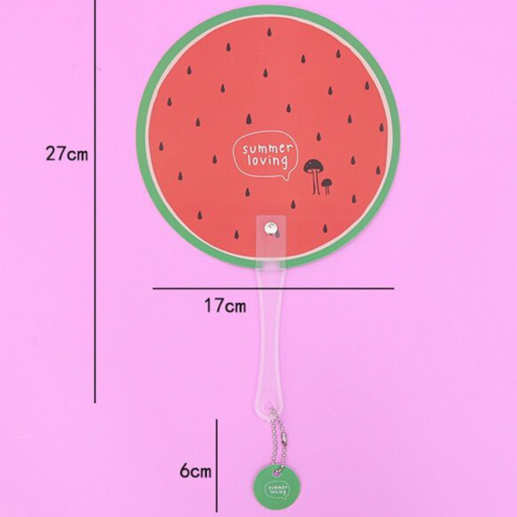 Quạt nhựa cầm tay xinh xắn tiện dụng mùa hè nhiều hình siêu cute cho bé