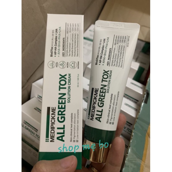 Kem dưỡng All Green Tox Solution của MEDIPICKME 50ML