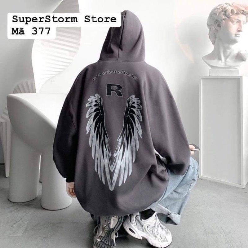 Áo hoodi cánh đại bàng Cool ngầu cho các bạn cá tính, Ulzzang Unisex nam nữ