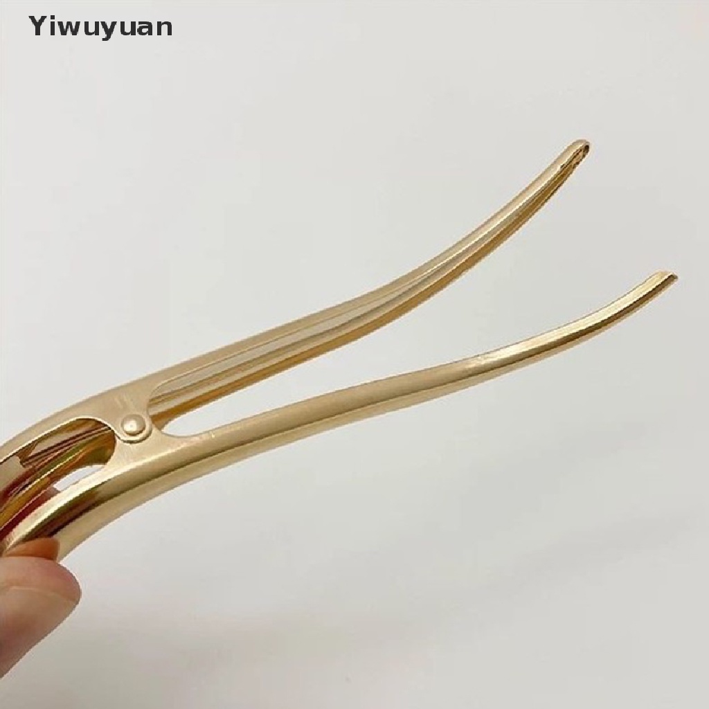 &lt; Yiwuyuan &gt; Kẹp Tóc Càng Cua / Nơ Bằng Hợp Kim