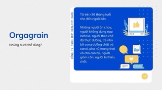 Sữa hạt Orgagrain -900g