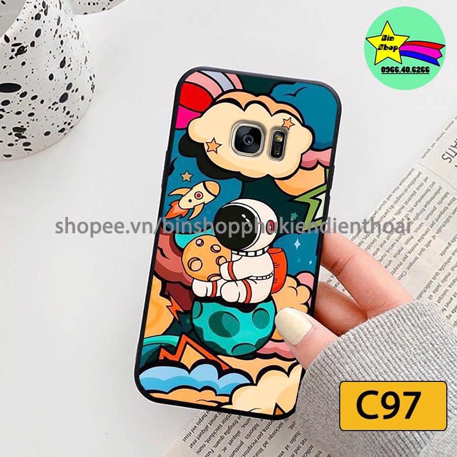 Ốp lưng Samsung S6 / S6 Edge / S7 / S7 Edge / Note Fe in hinhg Vũ trụ ngân hà cá tính, đáng yêu.
