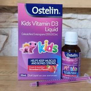 Vtamin D Ostelin bổ sung Vitamin D3 cho trẻ