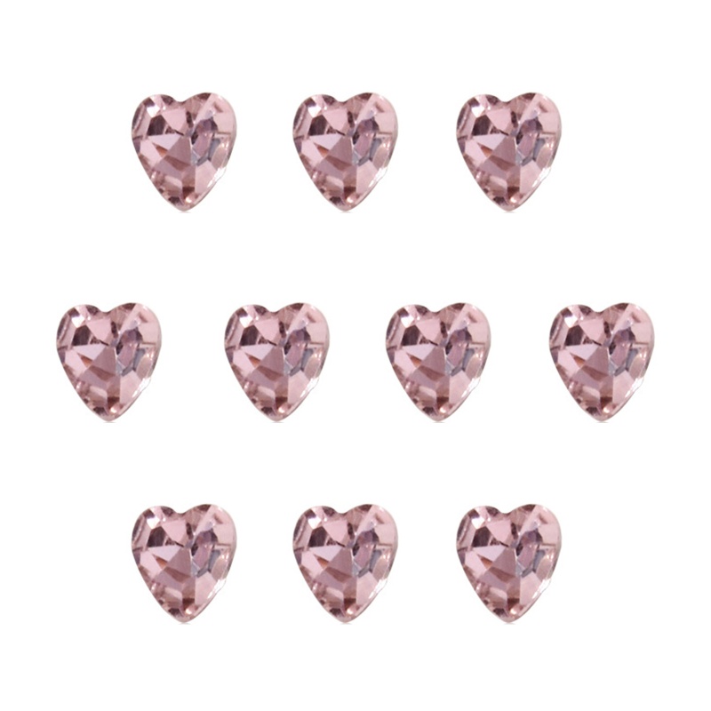 Set 10 Hạt Pha Lê 3D Nhiều Màu Sắc Đính Móng Nghệ Thuật DIY