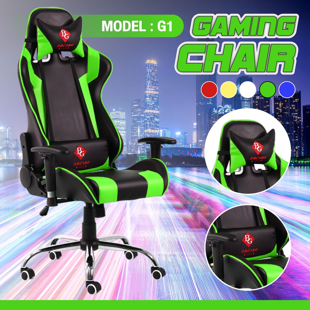 CHAIR - Ghế livestream giá rẻ,ghế gaming, văn phòng chất lượng cao cấp, chân xoay ngã 165 độ Mẫu G1 (nhiều màu)