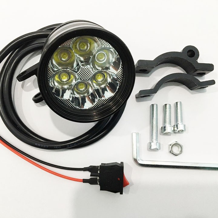 Đèn trợ sáng L6 Ngắn, phù hơp nhiều loại xe, đèn led siêu sáng  - DL6N