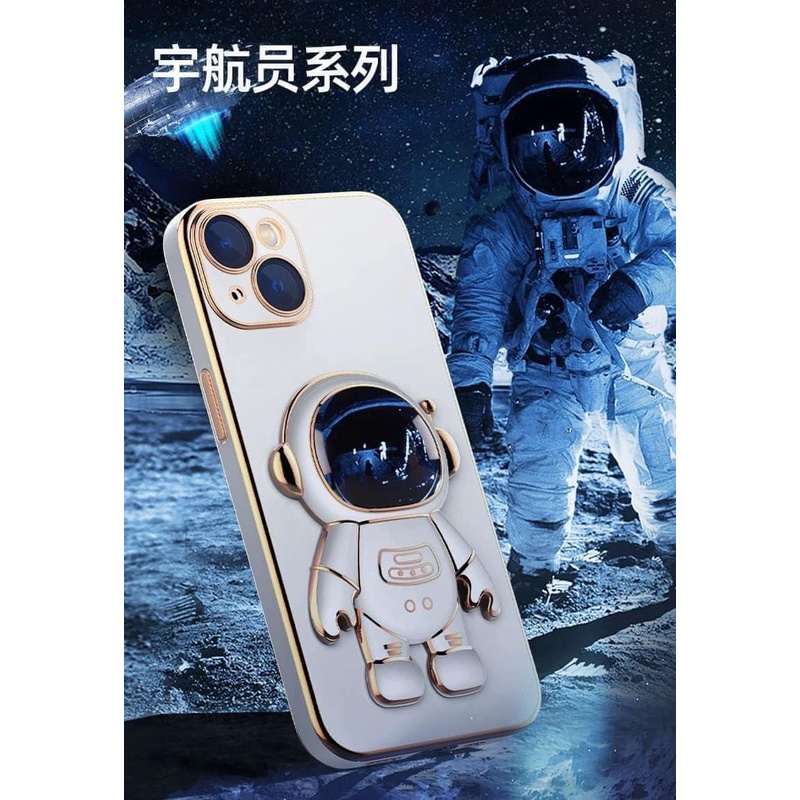 Ốp Điện Thoại Chống Sốc Hình Phi Hành Gia 3D cho ip pro max 13 pro max