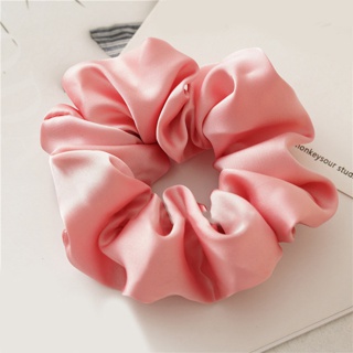 Combo 5 chiếc cột tóc scrunchies satin siêu xinh