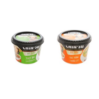 4 tô hủ tiếu Nam Vang Chinsu 148g - Hủ tiếu bò kho 145g
