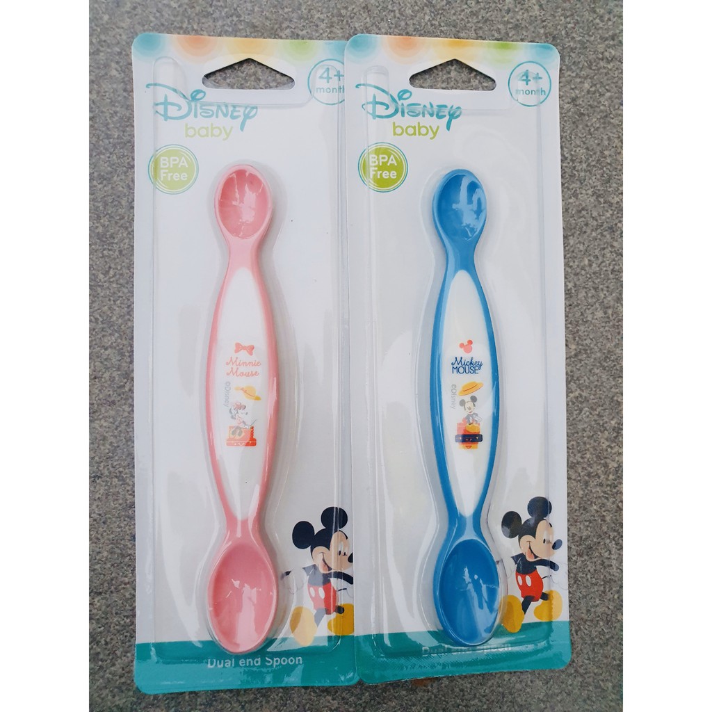 Thìa ăn dặm 2 đầu Disney Baby (Hàng Thailand)