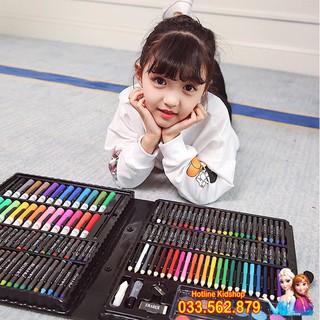 Sỉ BỘ BÚT MÀU CHO BÉ 👣 Hộp màu  👣 ( SLN )