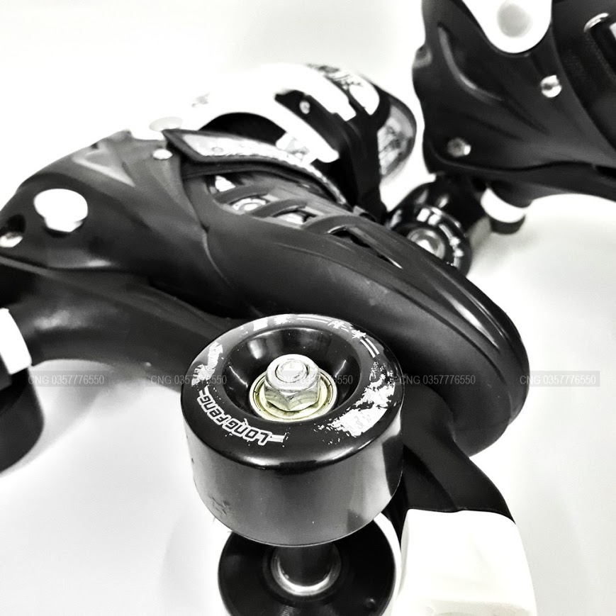 Giày Trượt Patin 2 Hàng Bánh Cao Cấp Cho Trẻ Em Và Người Lớn