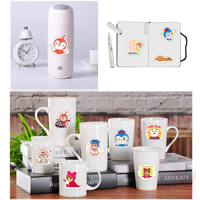 Bộ 40 Miếng Dán Hoạt Hình Anpanman - Series 03