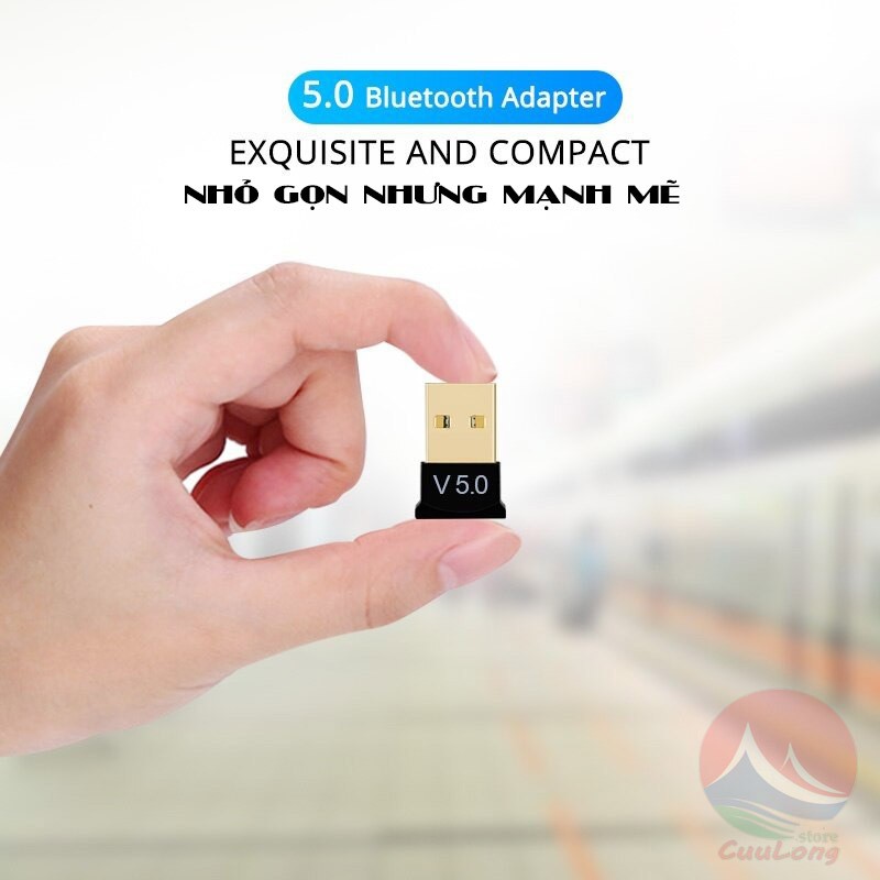 USB Bluetooth 5.0 4.0 CSR - bổ sung bluetooth cho máy tính laptop