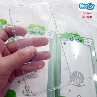 Ốp lưng Iphone Xs Max dẻo trong suốt Dada