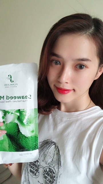 Bán sỉ Mặt nạ tảo biển Hàn Quốc 10 miếng/gói - Seaweed Mask - Hàng chính hãng check code- mẫu mới nhất date 1 năm | Thế Giới Skin Care