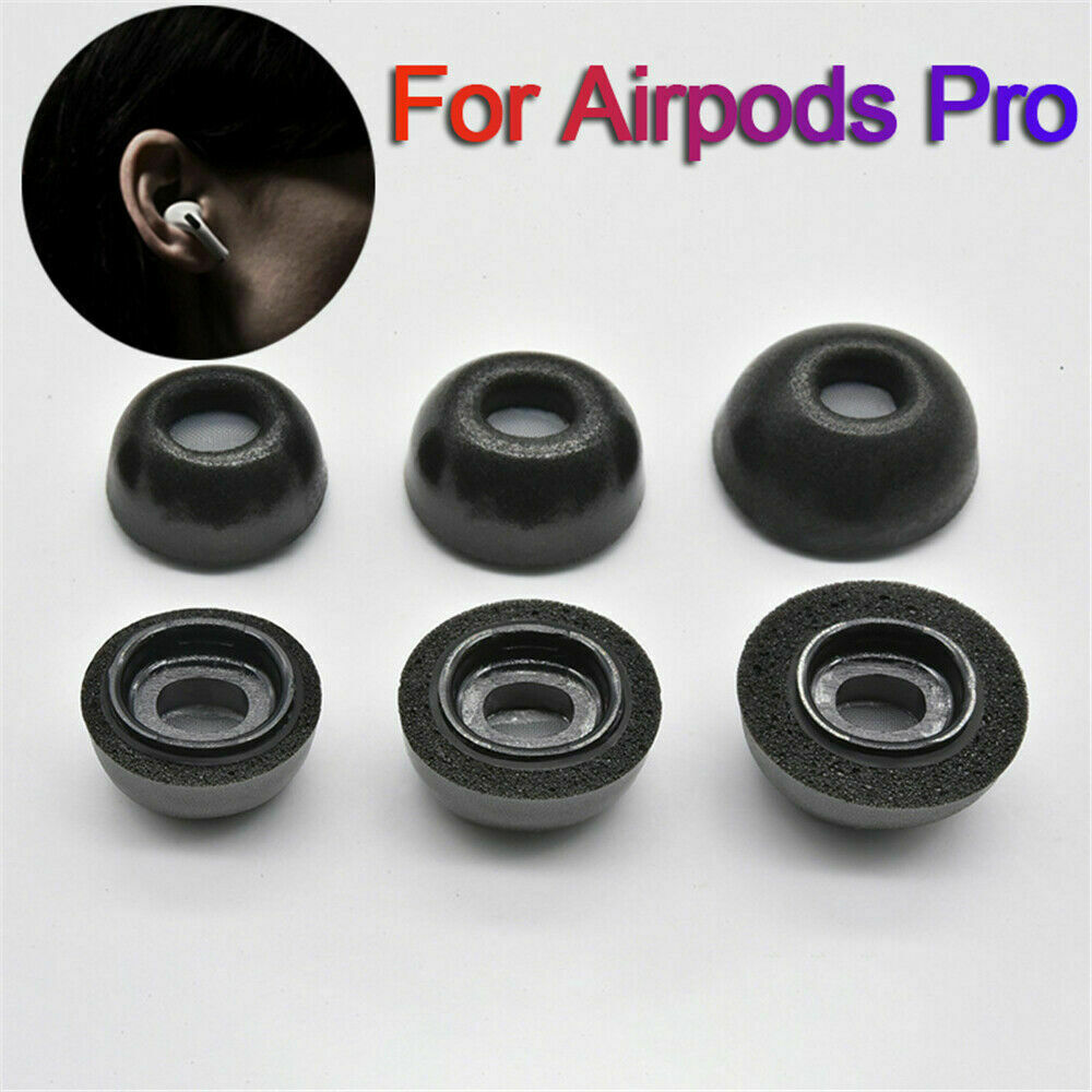 Đệm tai nghe cách âm bằng cao su non thay thế cho Airpods Pro