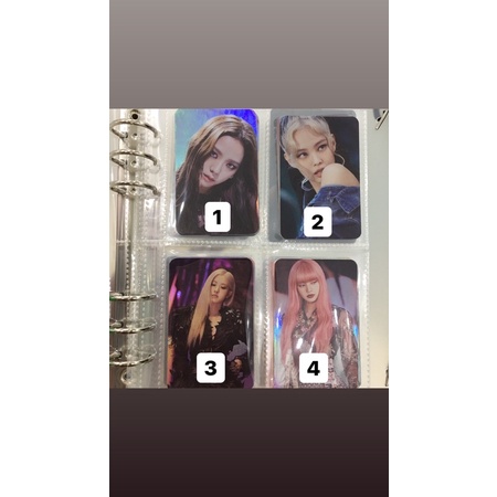 Ảnh BLACKPINK lyrics card set The Show