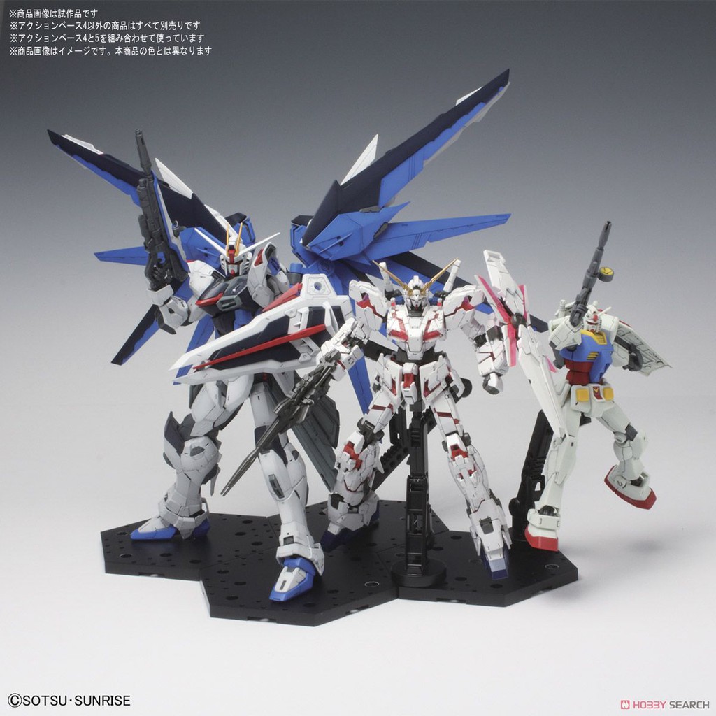 Mô hình lắp ráp Gundam Bandai Đế trưng bày Action Base 4 - HG / RG / MG tỉ lệ 1/144 và 1/100