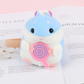 Móc khóa gấu bông Hamster V.2 móc khóa Hamster Hamstergift móc khóa cute móc khóa treo balo ASAM
