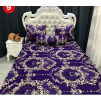 Bộ ga trải giường1m2x2m. set ga gối 4 món không mền, họa tiết đơn giản, chất liệu mát và bền