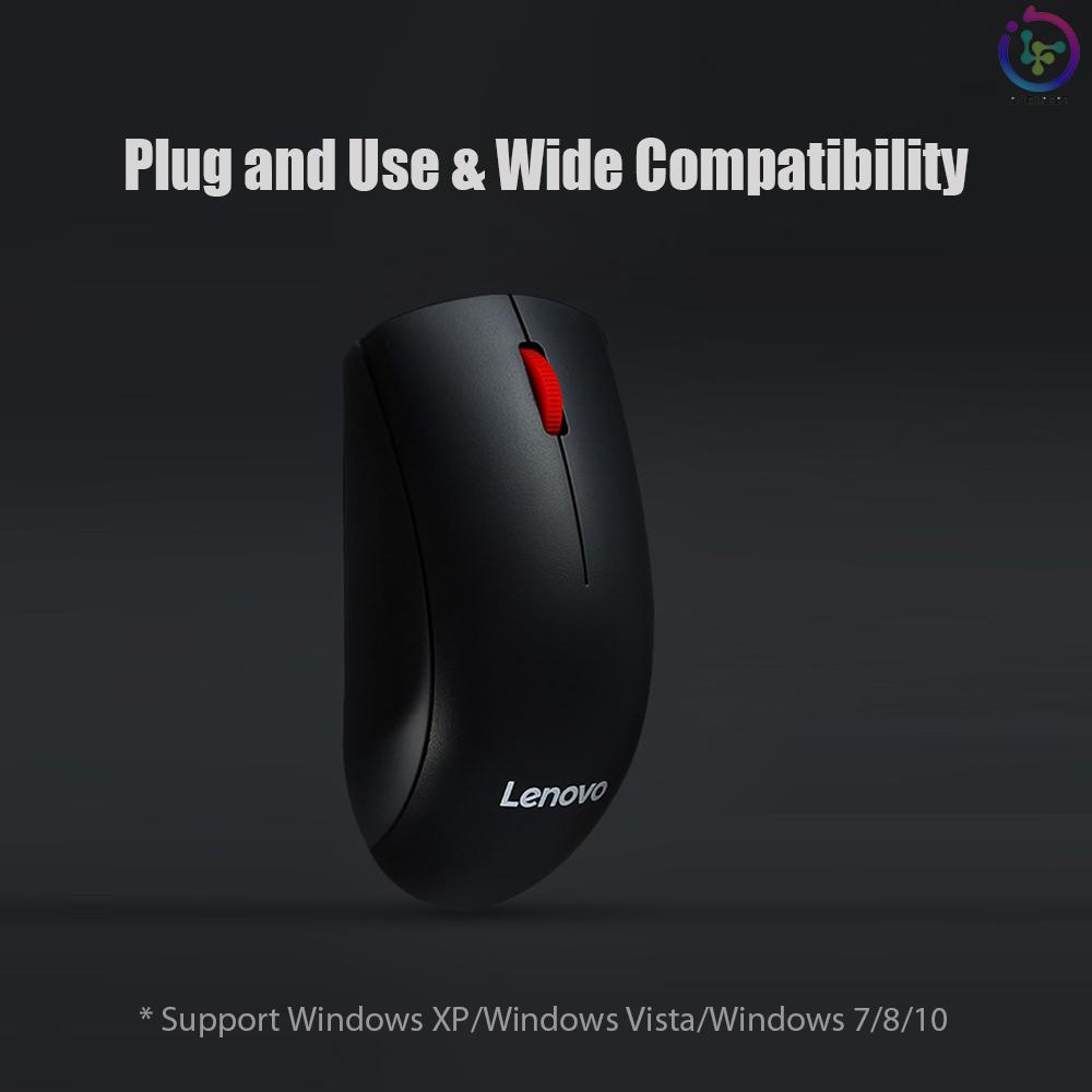 Chuột không dây siêu nhẹ 2.4GHz mới Lenovo M120 Pro