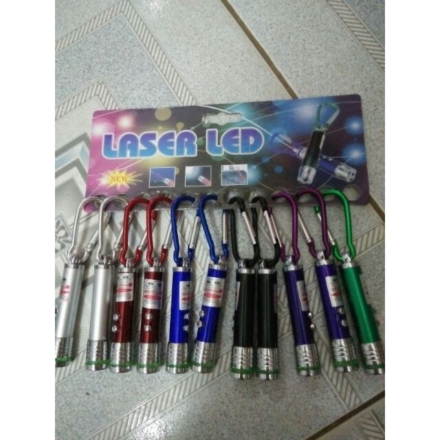 Móc chìa khóa đèn pin led